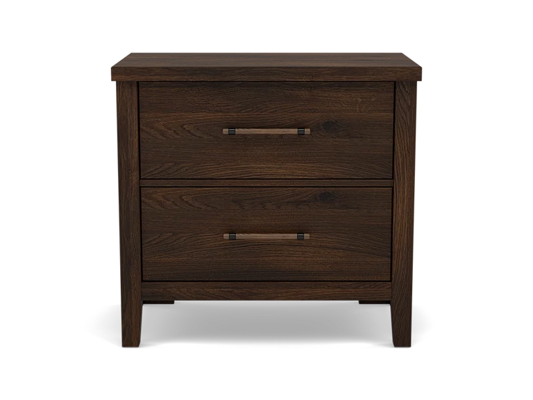 Pure Maple Two Drawer Nightstand